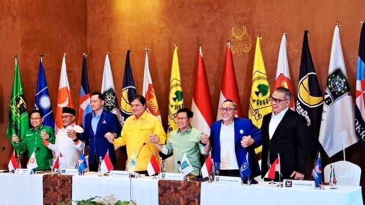 Delapan Partai Parlemen Kompak Tolak Sistem Proporsional Tertutup sistem proporsional tertutup