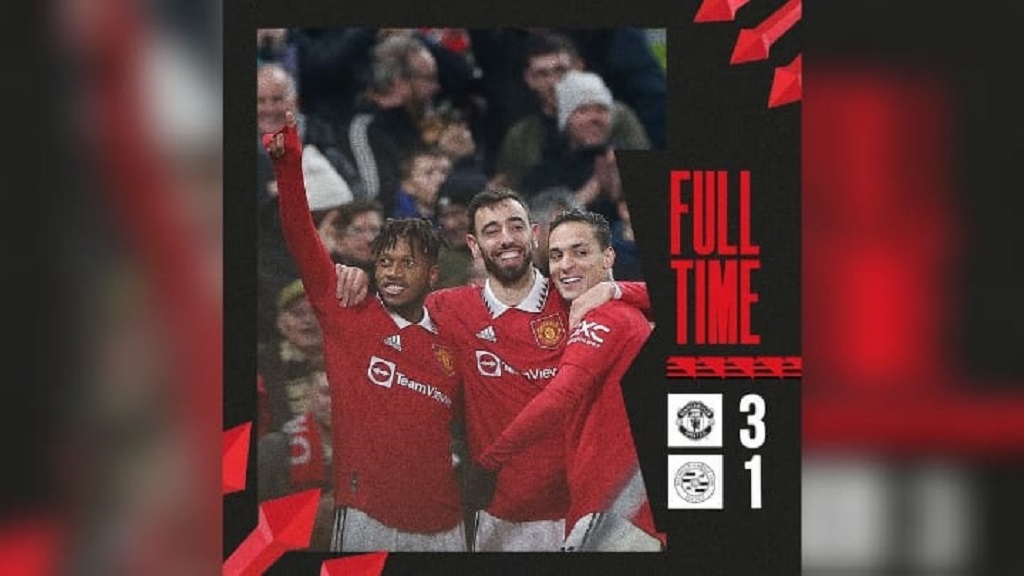 Hasil Piala FA, Manchester United Vs Reading: The Red Devils Menang 3-1