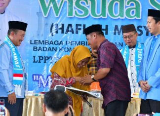 Ratusan Santri dari TKA-TPA Se-Kota Palopo Diwisuda, Ini Pesan Ade Chandra