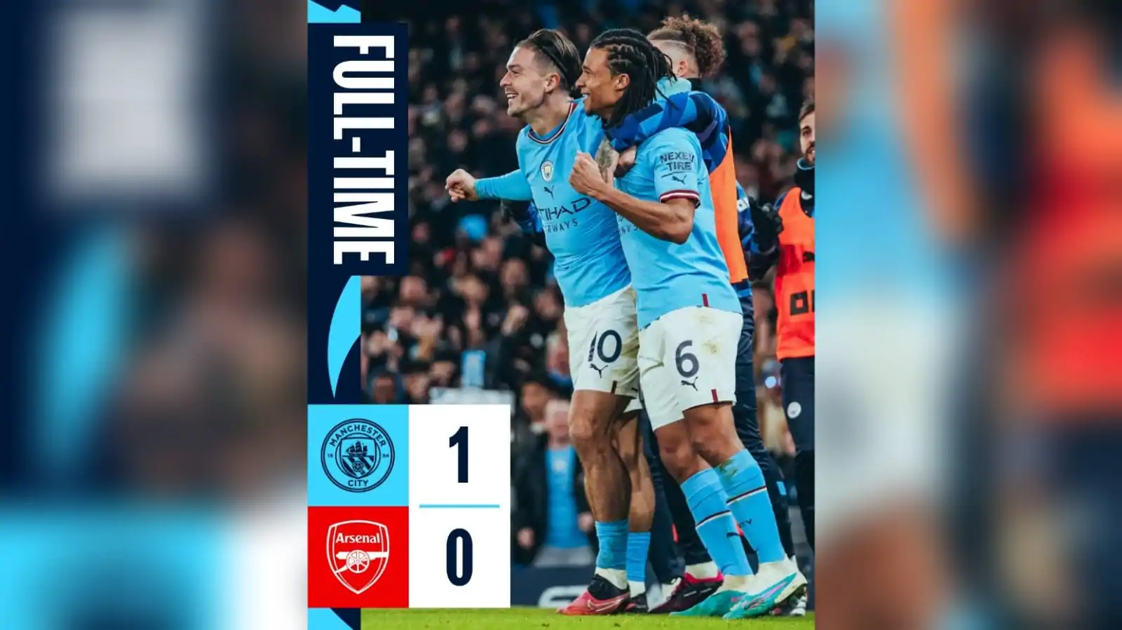 Hasil Piala FA, Manchester City Vs Arsenal: The Citizens Menang Tipis 1-0