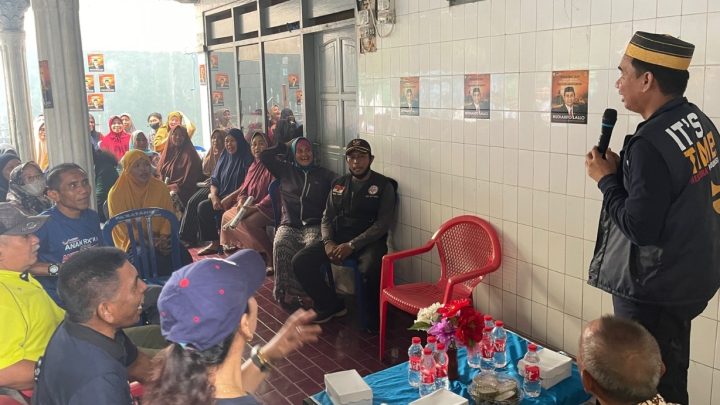 Ketua DPRD Makassar, Rudianto Lallo Temui Warga Mariso dan Mamajang/Rilis rudianto lallo