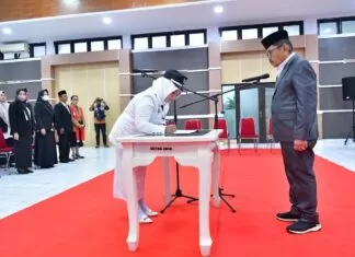 Judas Amir Lantik Pejabat Fungsional Kota Palopo