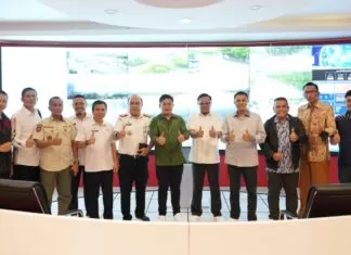 Polda Jabar Studi Banding di Command Center Pemkot Makassar