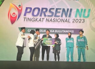 Mahasiswa UNM dan STAI DDI Pangkep Harumkan Nama Sulsel di Porseni NU Tingkat Nasional