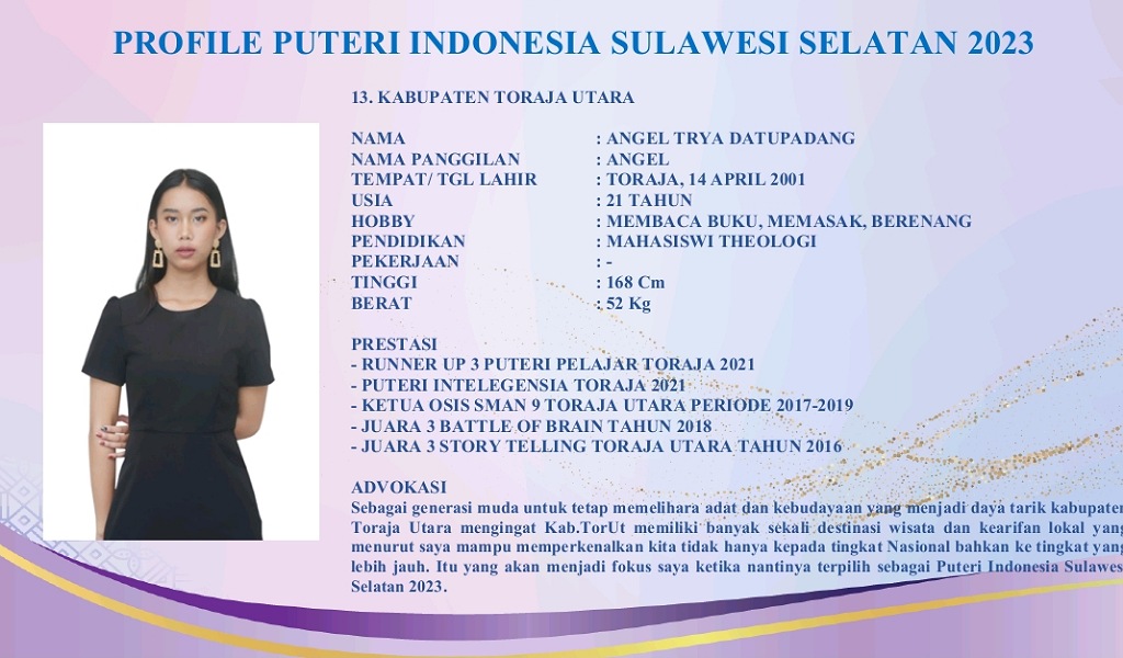 Kenalan dengan 12 Finalis Puteri Indonesia Sulawesi Selatan 2023, Berikut Nama dan Asalnya