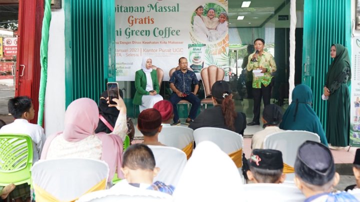 Peduli Sosial, Umi Green Coffee Gelar Khitanan WA Gratis, Gandeng Dinkes Makassar umi green coffee