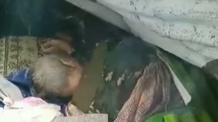 Kakek 80 Tahun ini Masih Sempat Merokok Saat Dievakuasi Tertimpa Pohon Tumbang Kakek tertimpa pohon