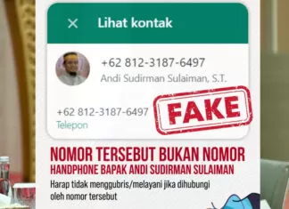 Awas! Modus Penipuan WhatsApp Mengaku Sebagai Gubernur Sulsel