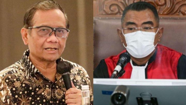 Mahfud MD Duga Video Hakim yang Viral Agar Tidak Jatuhkan Vonis Kepada Sambo mahfud md