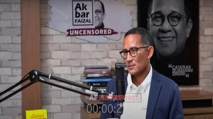 Pernah Dibantah, Sandiaga Uno Benarkan Janji Politik Prabowo Subianto-Anies Baswedan sandiaga uno anies baswedan