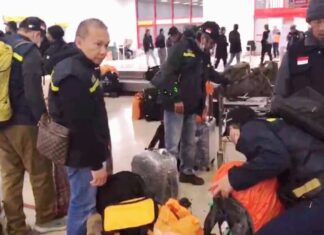 Tim Dokter Unhas yang Memperkuat Tim Kemenkes RI tiba di Turki