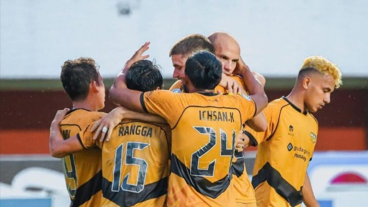 Hasil BRI Liga 1: Dewa United Menang di Kandang PSS Sleman 3-1 dewa united menang