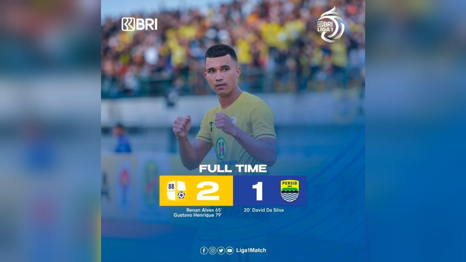 Hasil BRI Liga 1: Barito Putera Kalahkan Persib Bandung 2-1