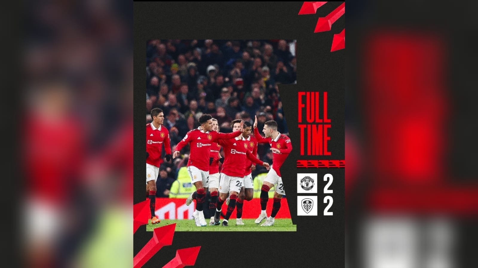 Hasil Liga Inggris, Manchester United vs Leeds United Berakhir Imbang 2-2