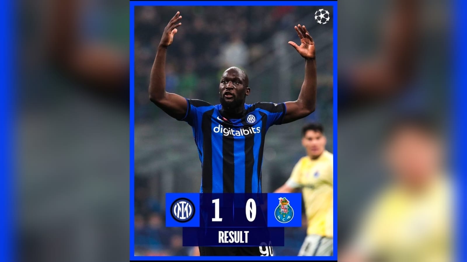 Hasil Liga Champions, Inter Milan Vs FC Porto: Gol Tunggal Romelu Lukaku Bawa Nerazzurri Raih Kemenangan