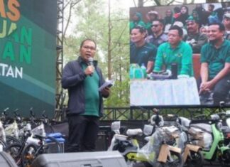 Wali Kota Makassar Danny Pomanto Hadiri Jalan Sehat Harlah ke-50 PPP