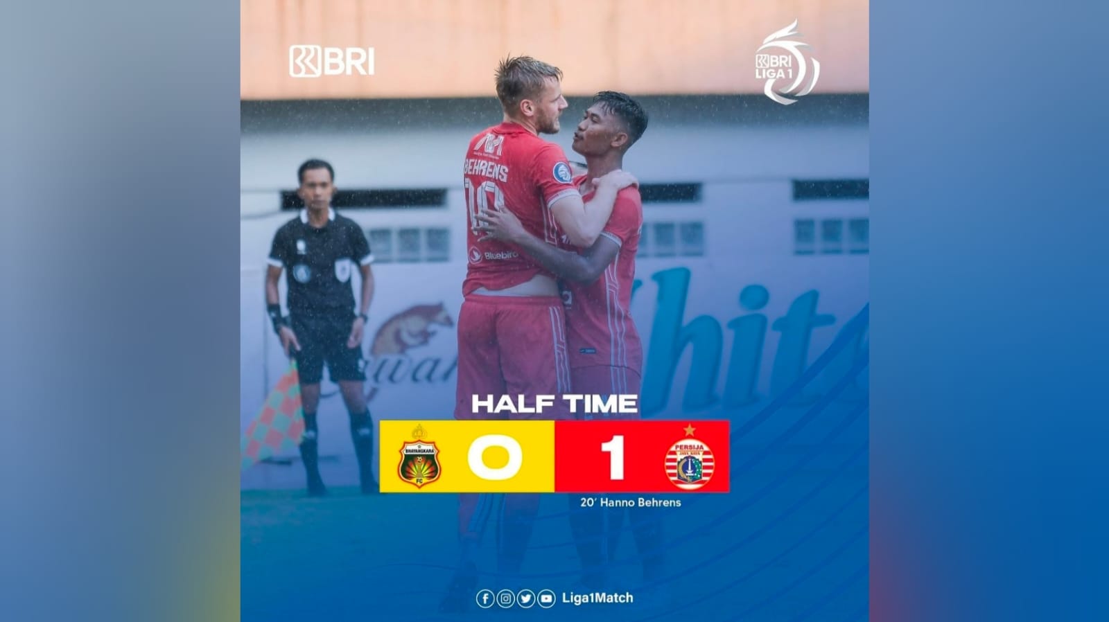 Hasil BRI Liga 1, Bhayangkara FC Vs Persija Jakarta: The Guardian Tekuk Macan Kemayoran 2-1
