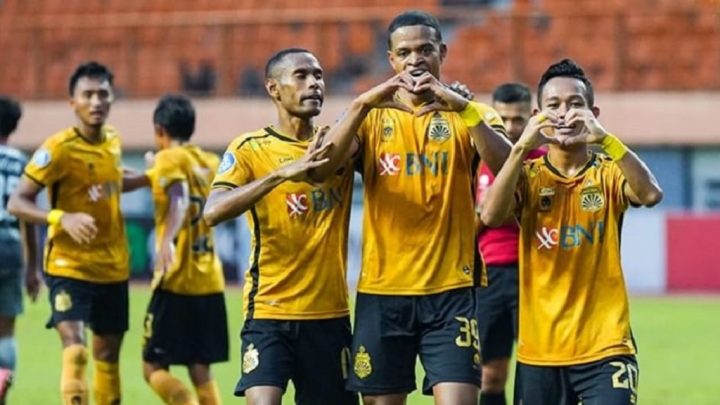 BRI Liga 1: Bhayangkara FC Menang Telak 4-0 Atas Madura United bri liga 1