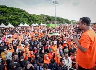 Gubernur Sulsel Lepas Ribuan Peserta Anti Mager di Pantai Merpati Bulukumba
