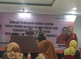 Rembuk Stunting, Wujud Komitmen Bersama Tangani Stunting di Sulsel