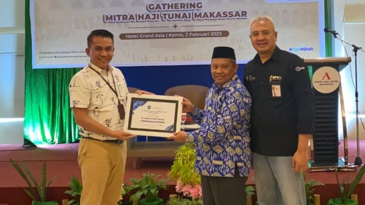 Bank Muamalat Gandeng Travel Penyelenggara Haji Terbesar di Makassar BMI