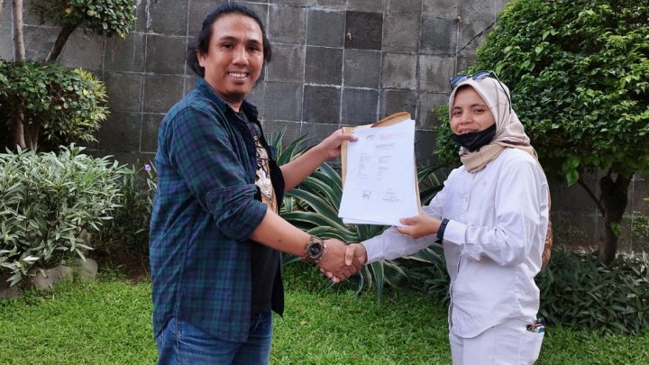 Muhammad Lutfi Resmi Mendaftar ke Panitia Konferda, Harap PJI Sulsel Menjadi Konstituen Dewan Pers Konferda PJI sulawesi selatan