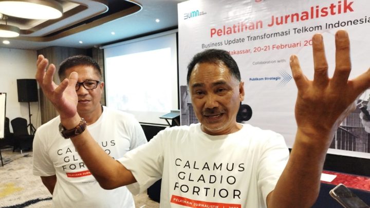 Puluhan Awak Media di Sulsel Ikuti Pelatihan Jurnalistik dari Telkom Indonesia Pelatihan Jurnalistik Telkom