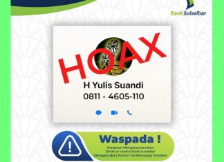 Waspada! Modus Penipuan Catut Nama Dirut Bank Sulselbar Kirim File APK Melalui WhatsApp