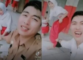 Viral, Guru Pria Pegang Tangan dan Tarik Rok Murid Wanita