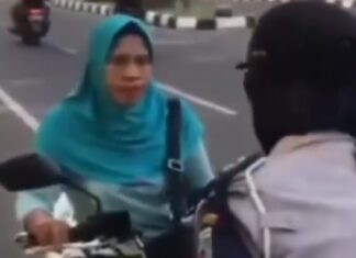 Viral, Emak Emak Emosi Ditegur Petugas Dishub Lawan Arah: Kamu Digaji Pemerintah