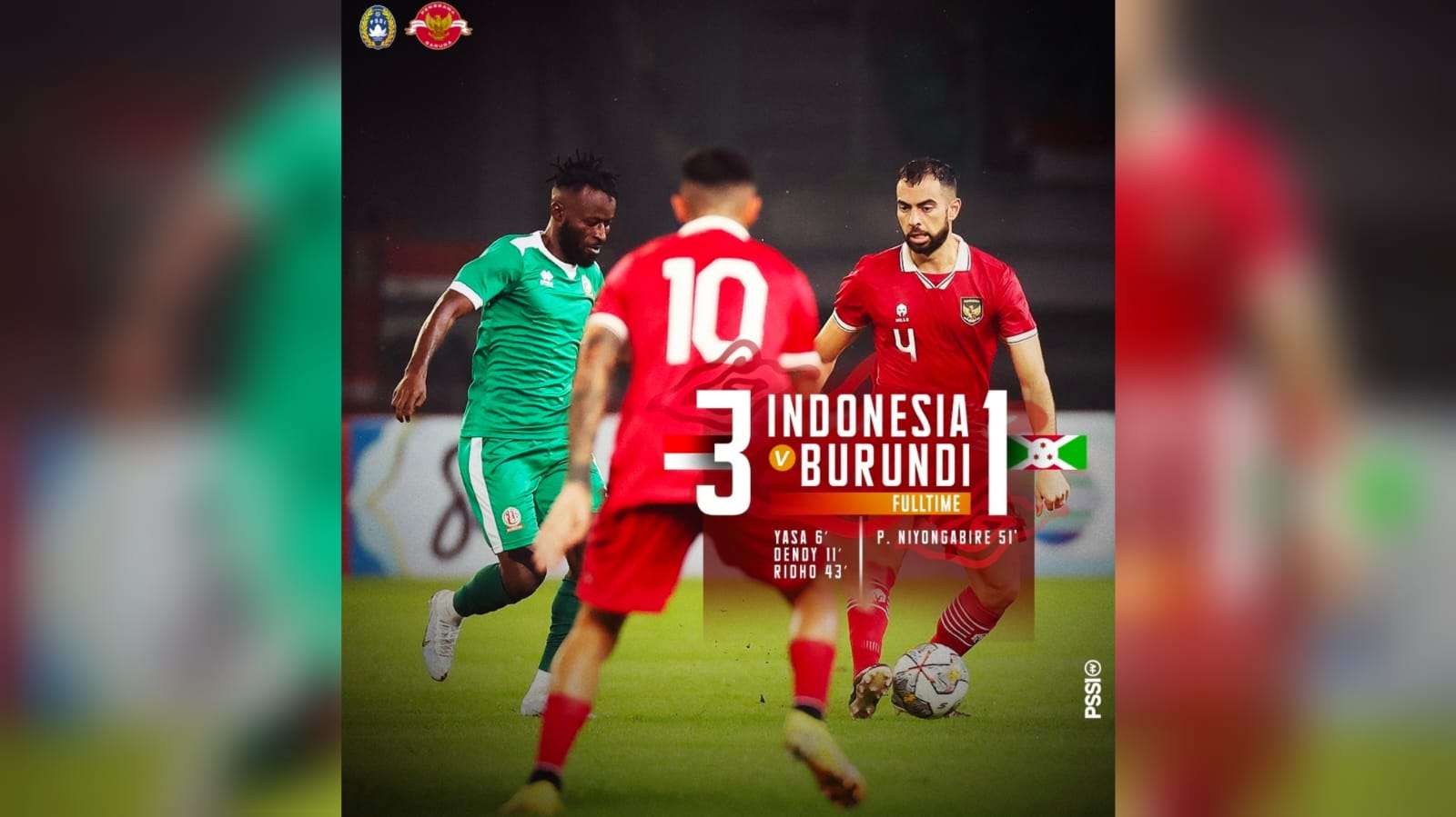Hasil FIFA Matchday: Timnas Indonesia Kalahkan Burundi 3-1