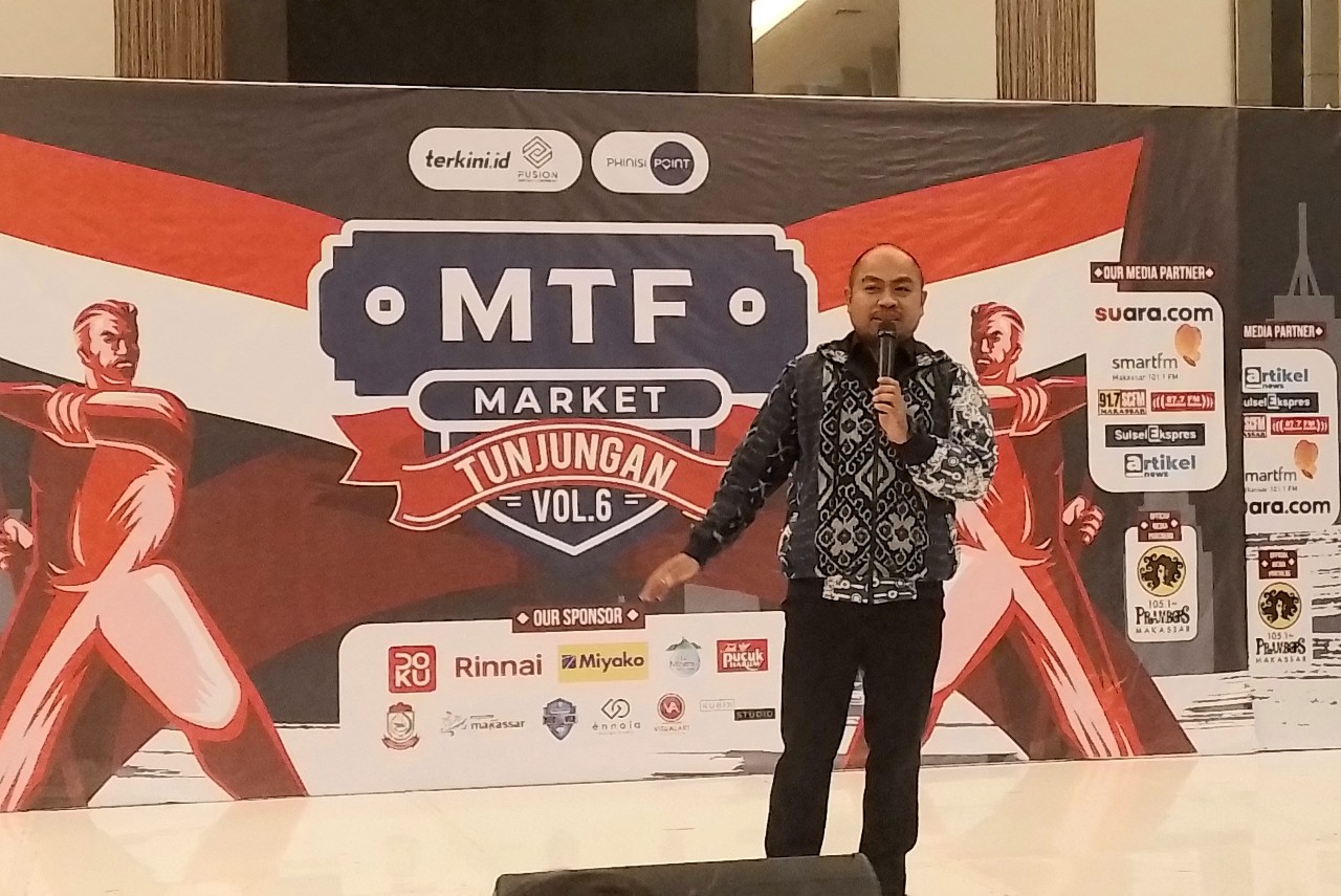 Apresiasi MTF Market Tunjungan, Kadis Koperasi UKM Makassar: Terkini.id Bawa UMKM Eksis