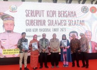 Peringati Hari Kopi Nasional, DEKOPI Sulsel Gelar Acara Seruput Kopi Bareng Gubernur Sulawesi Selatan