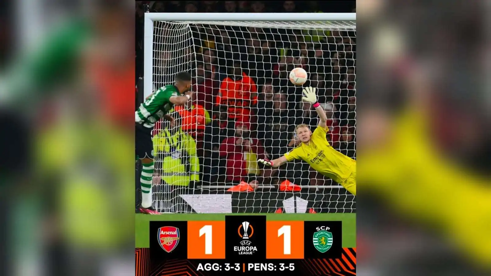 Hasil Arsenal vs Sporting Lisbon: The Gunners Tersingkir dari Liga Europa Usai Kalah Adu Penalti