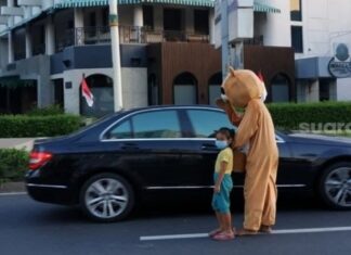 Jelang Ramadan, Badut Jalanan dan PMKS Lainnya Menjamur di Kota Makassar