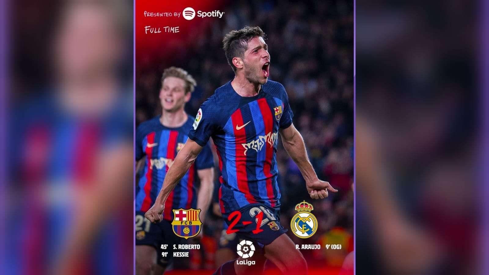 Hasil Barcelona Vs Real Madrid: Duel El Clasico Berhasil Dimenangkan Blaugrana 2-1