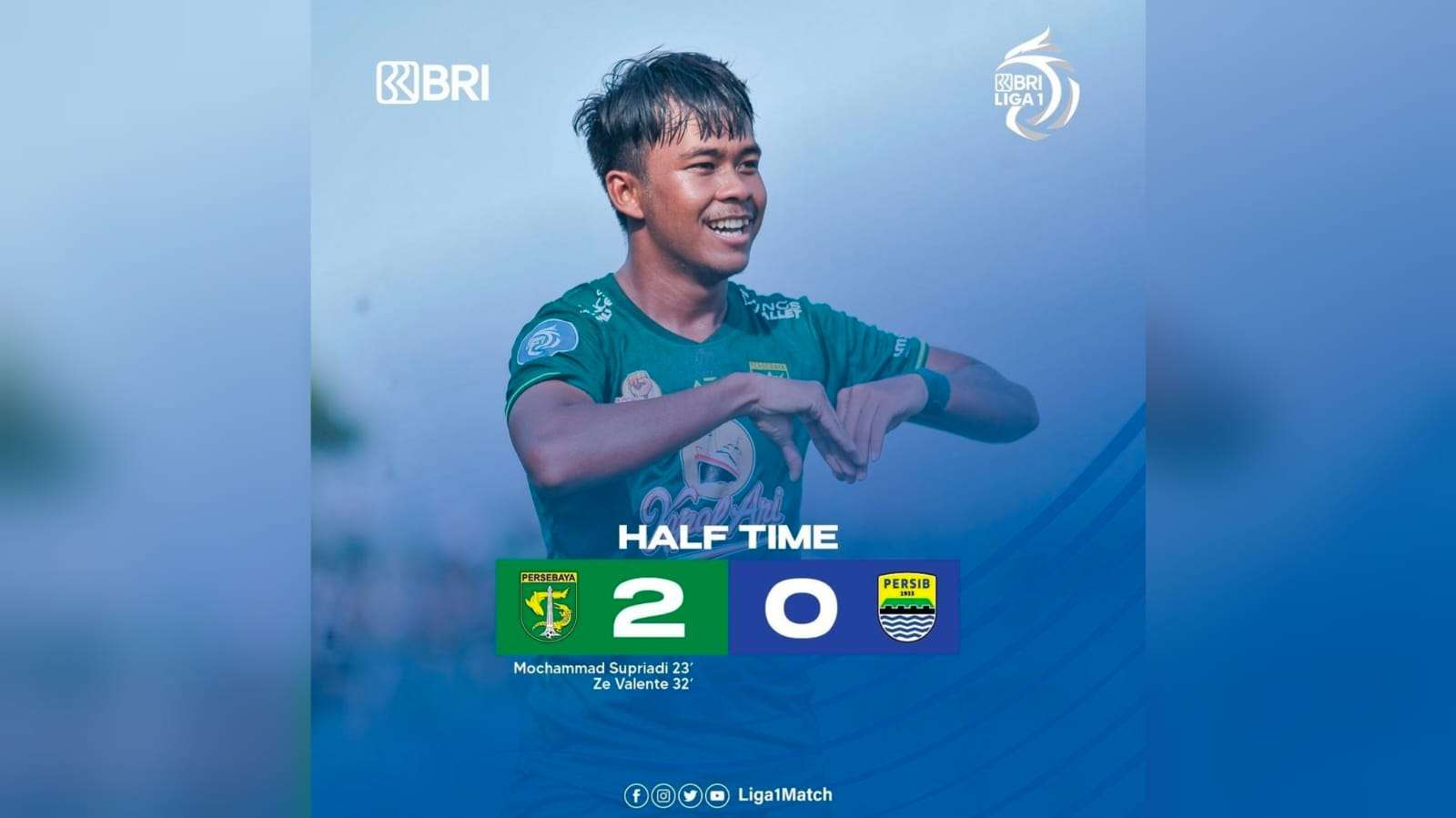 Hasil BRI Liga 1: Persebaya Surabaya dan Persib Bandung Harus Puas Berbagi Poin Usai Bermain Imbang 2-2