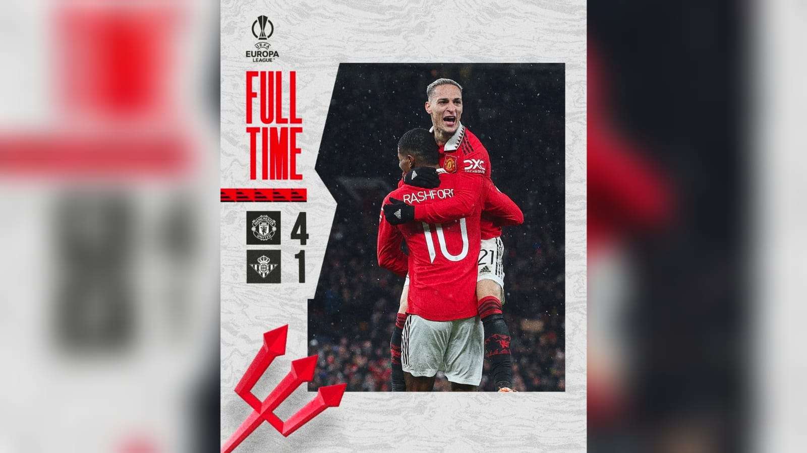 Hasil Liga Europa, Manchester United Vs Real Betis: The Red Devils Menang 4-1