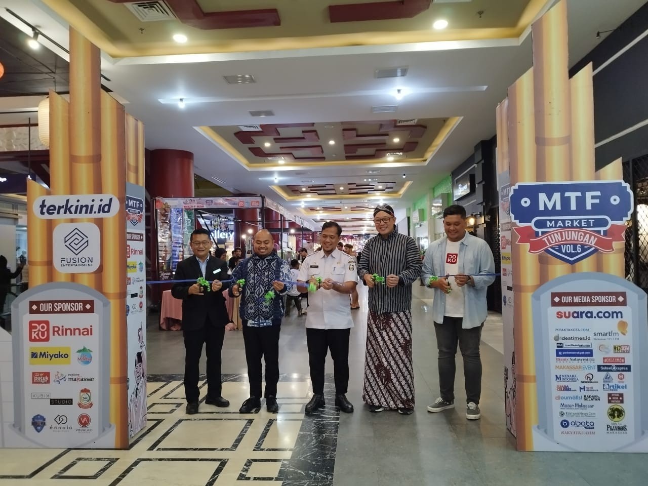 Buka MTF Market Volume 6 Tunjungan, Kadispar Makassar: Pemkot Akan Terus Support Event Terkini.id