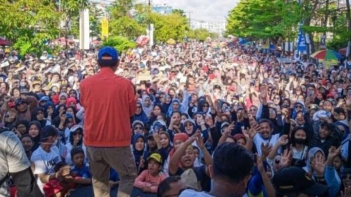 Gelar Jalan Sehat di Panakkukang, Ketua DPRD Makassar Rudianto Lallo Didoakan Jadi Wali Kota dprd makassar