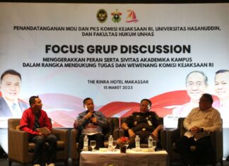 Unhas dan Komisi Kejaksaan RI Sepakat Jalin Kerjasama