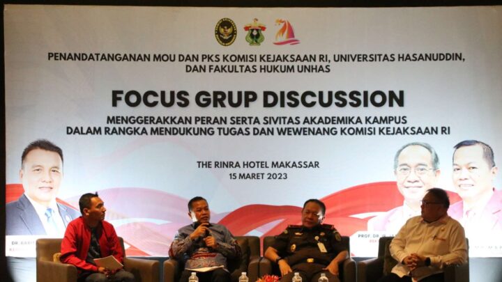 Unhas dan Komisi Kejaksaan RI Sepakat Jalin Kerjasama unhas