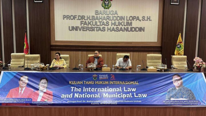 Dalam Rangka Dies Natalis ke-71, Fakultas Hukum Unhas Gelar Kuliah Tamu/Rls fakultas hukum unhas