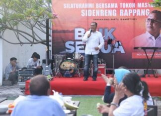 Wali Kota Makassar Pererat Silaturahmi dengan Tokoh Masyarakat Sidrap