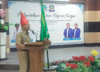 Lantik Pengurus PB HPMT Periode 2023-2025, Bupati Jeneponto Iksan Iskandar Tegaskan Sinergitas
