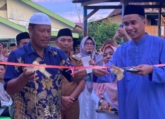 Ketua DPRD Makassar Rudianto Lallo Resmikan TK Ah-Zahrah di Kampung Kera-Kera
