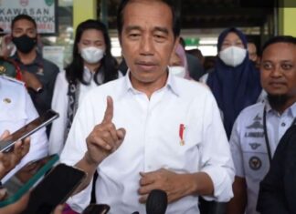 Presiden Jokowi Beli Cabai Harga Rp40 Ribu di Pasar Maros Sulsel