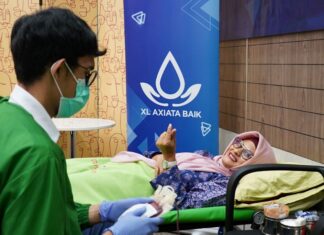 Peduli Sesama, Ratusan Karyawan XL Axiata Ikut Donor Darah