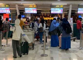 Penumpang bandara Sultan Hasanuddin meningkat