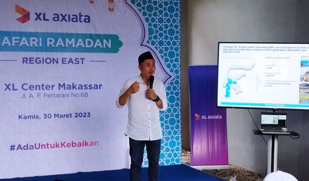 Layanan ke Pelanggan Tetap Maksimal, Jaringan Data XL Axiata Kini Jangkau 2.380 Desa di Sulawesi Selatan